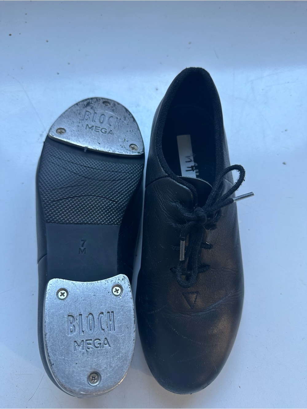 Bloch Black Men's Tap Shoes with Metal Taps
